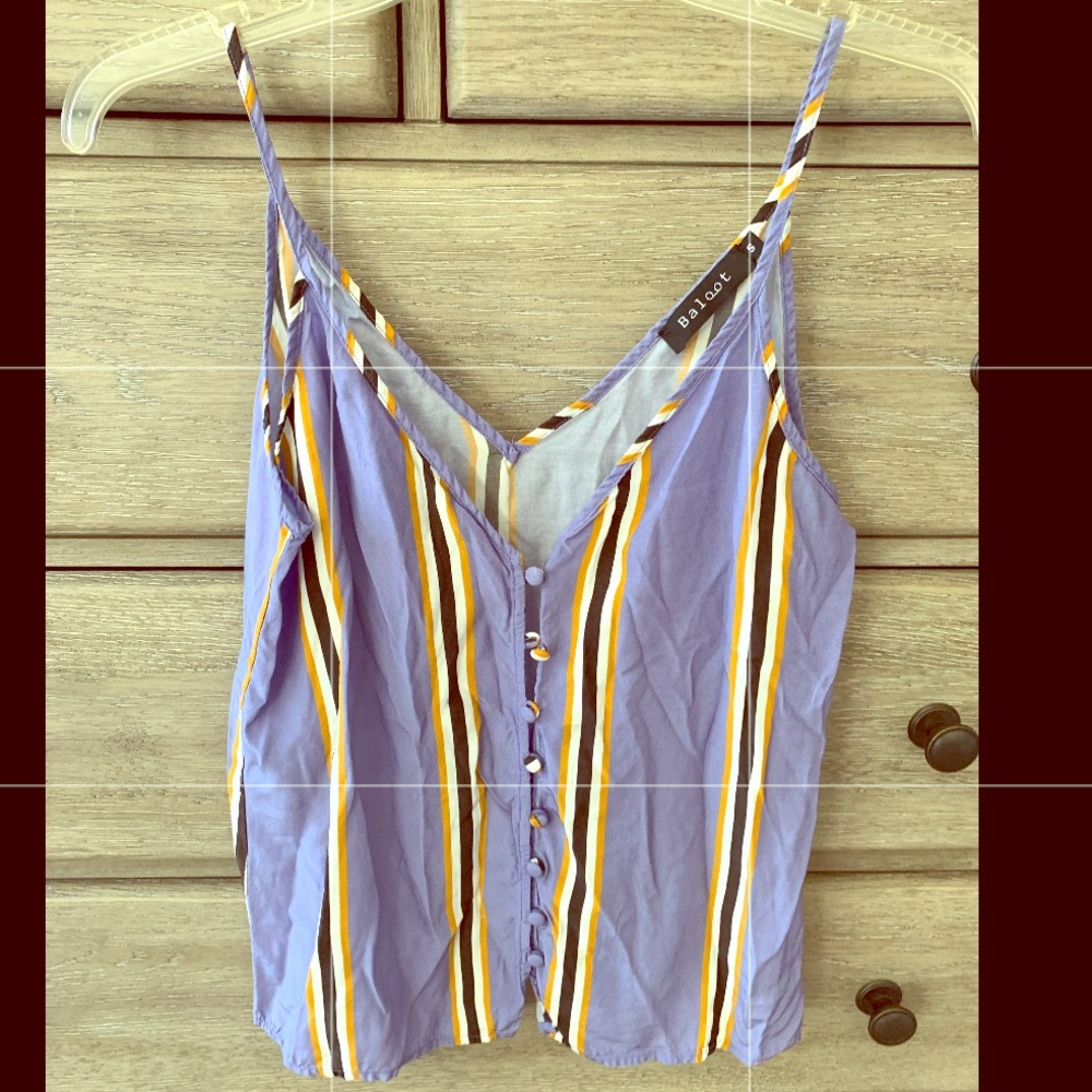 Spaghetti strap Baloot blouse